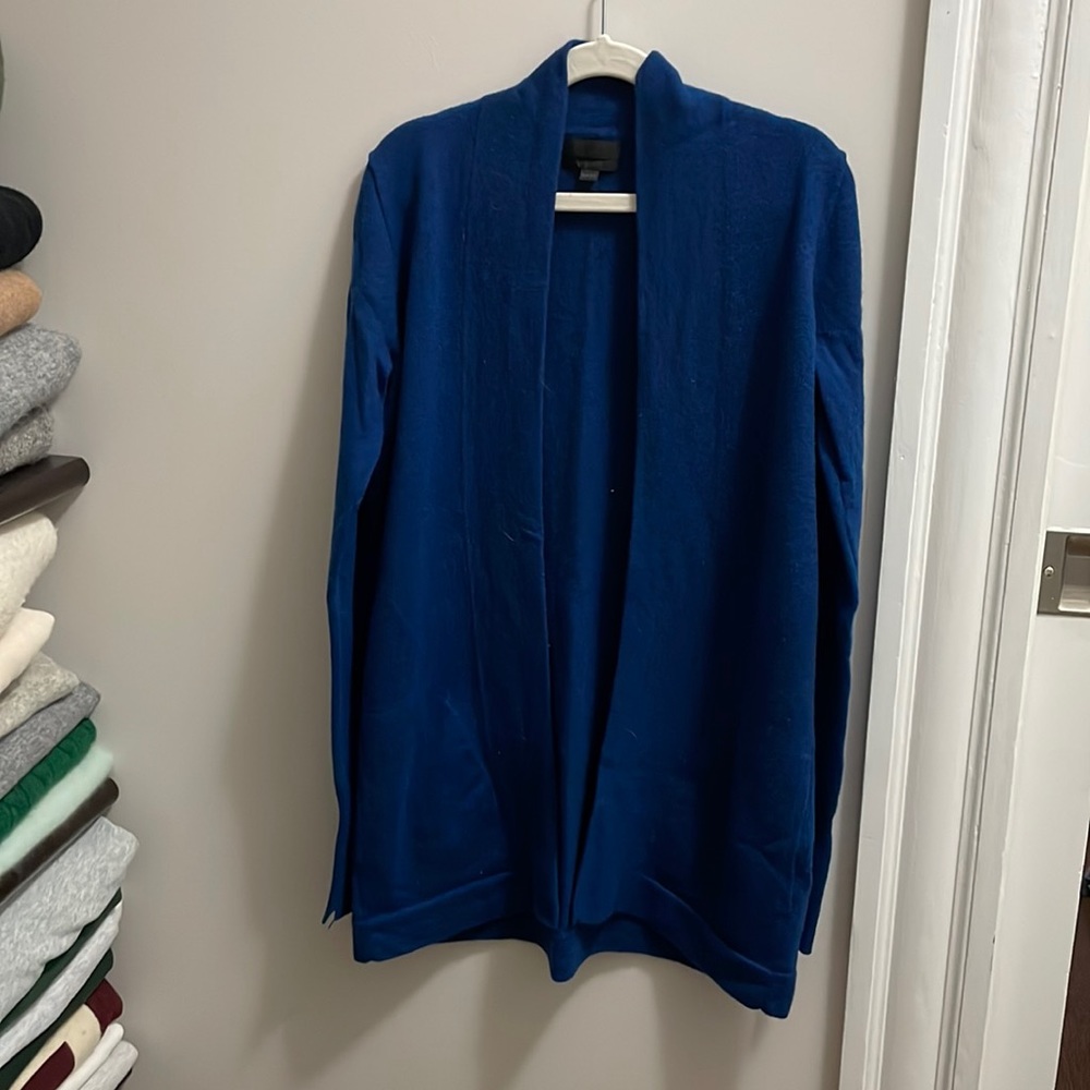 Jcrew 100% Italian cashmere open cardigan